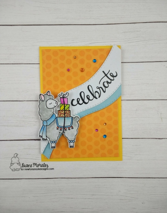 Celebrate by Diane features Llama Delivery, Land Borders, and Birthday Essentials by Newton's Nook Designs; #newtonsnook
