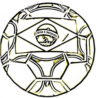 Brazilian Flag Coloring Page - All Flag