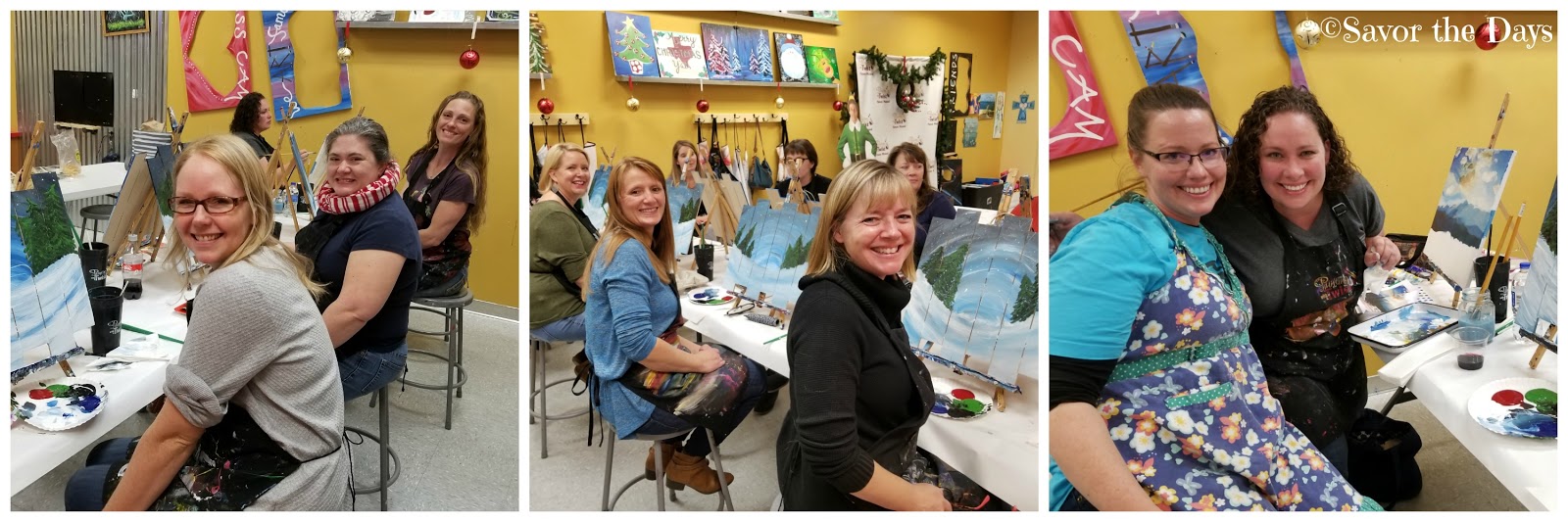 Savor The Days: Painting with a Twist {Mom's Night Out}