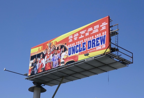 Uncle Drew film billboard Uncle Drew billboard