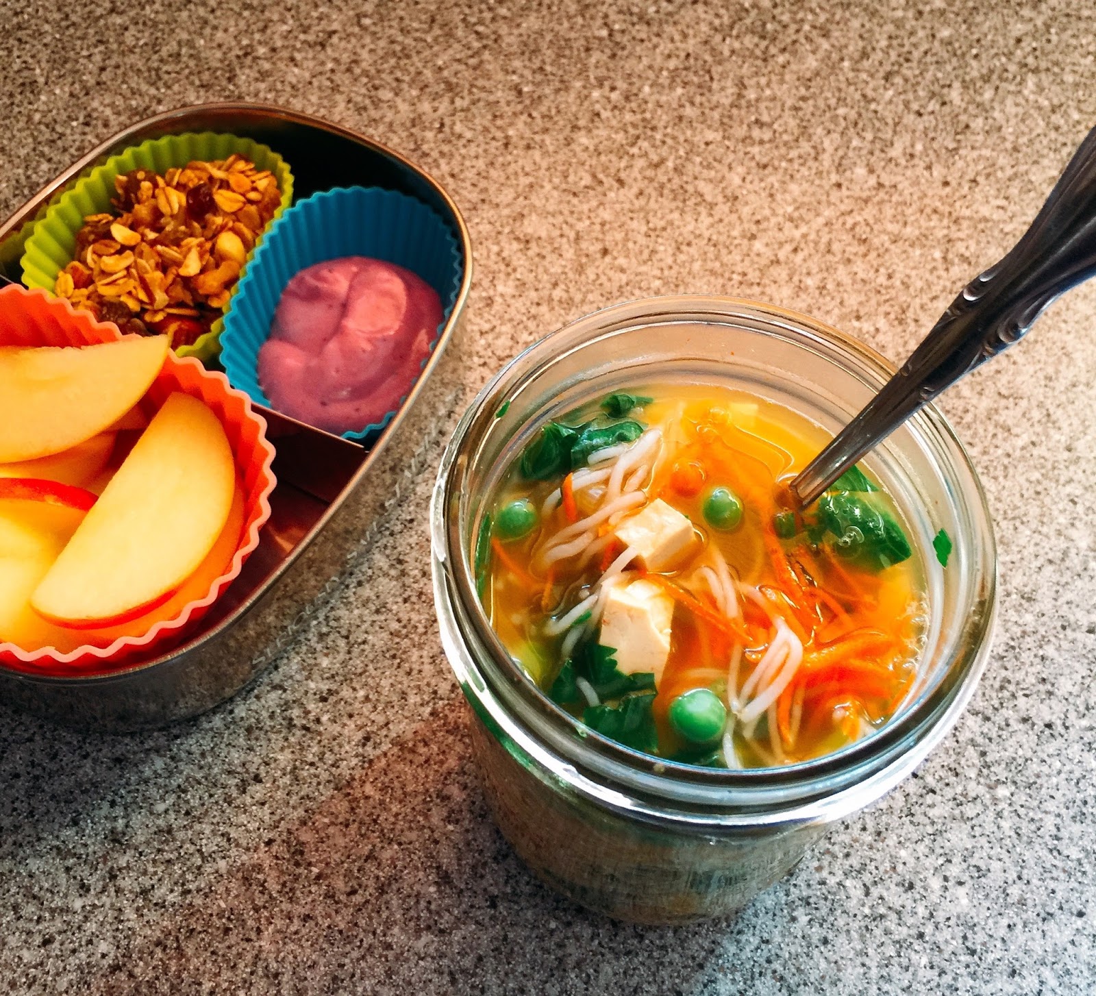 Husband Tested Recipes From Alice's Kitchen Mason Jar Soup (TofuRice