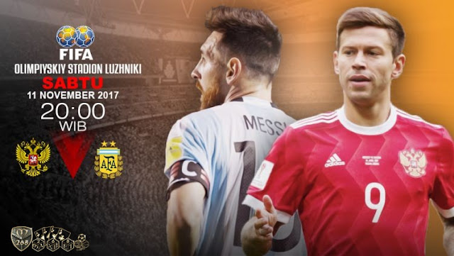 Prediksi Bola : Russia Vs Argentina , Sabtu 11 November 2017 Pukul 20.00 WIB