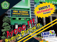 Desain Banner Sosialisasi PPDB SMK Yasmida Ambarawa Keren