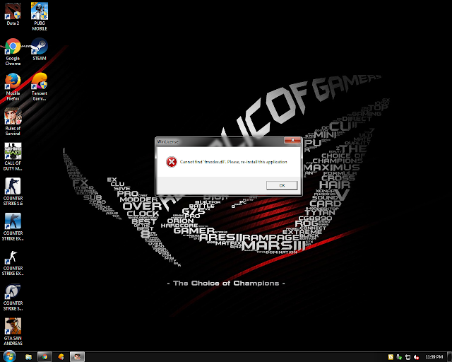 Restore missing dll files microsoft