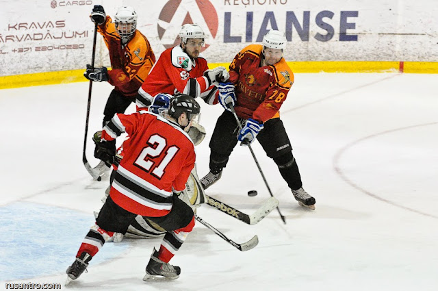 EHL RZ divīzija play off Tērvete Olaine