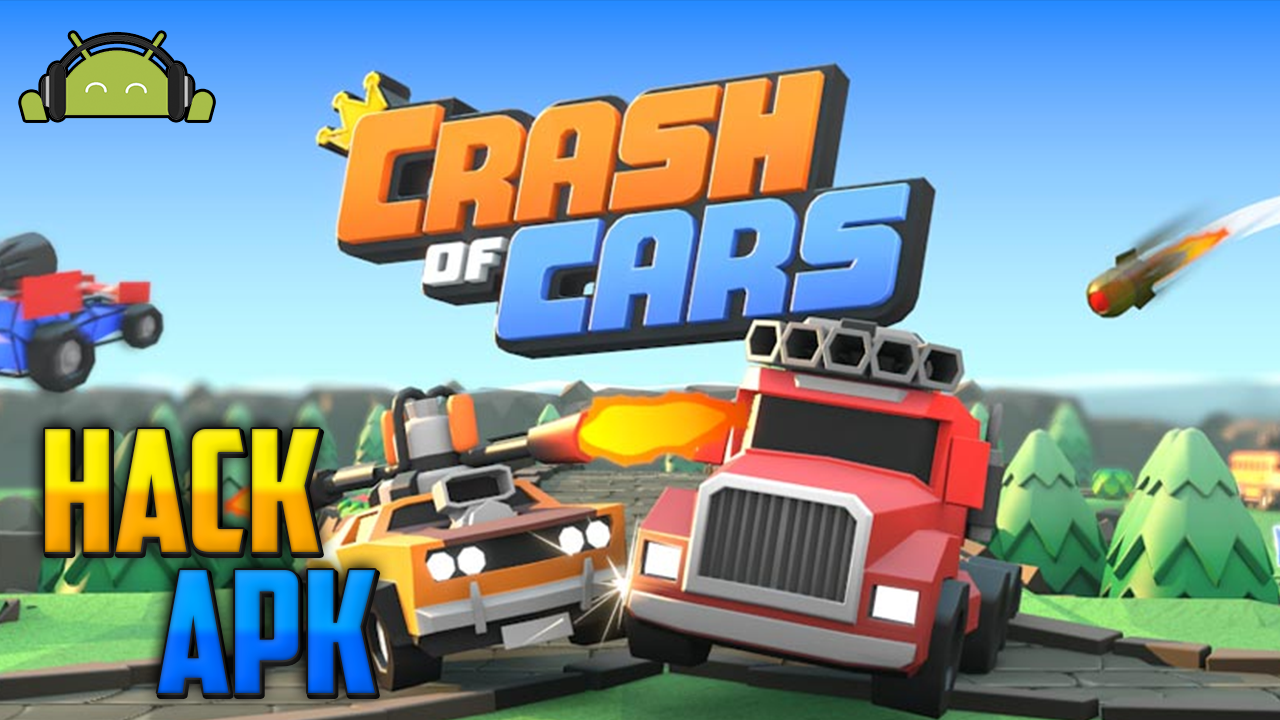 Hack Crash of cars v1.1.61 APK MOD Actualizado Oro y gemas infinitas