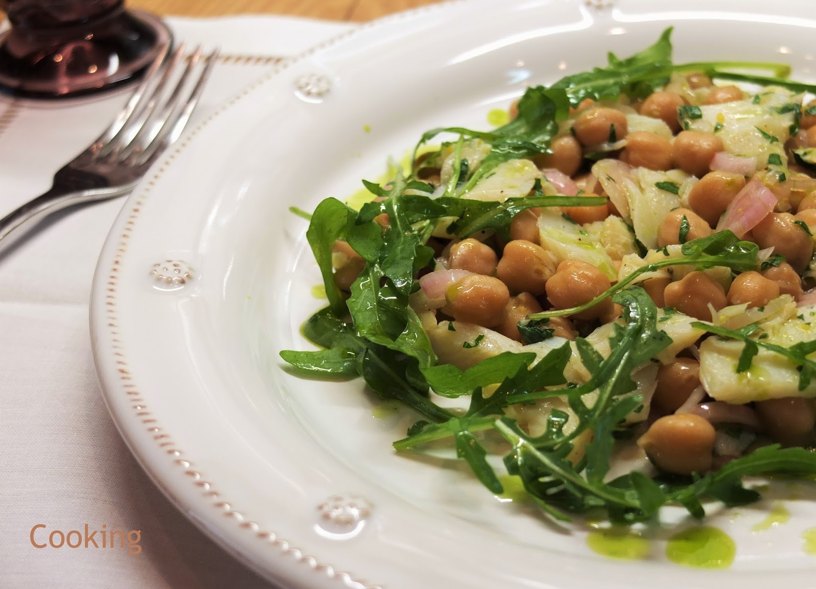 Cooking Books Bacalhau com Grão Salt Cod and Chickpea Salad