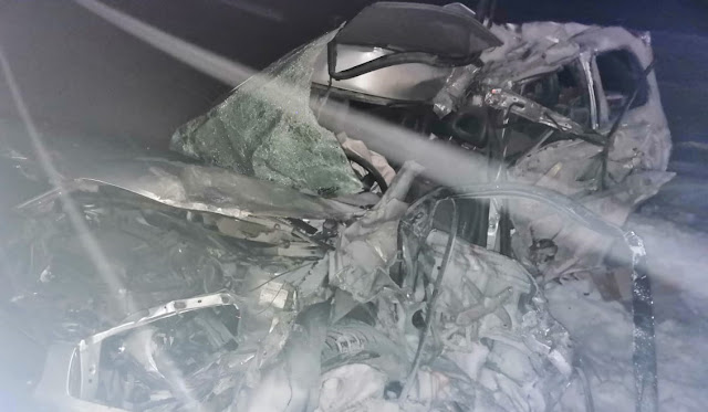 В Башкирии большегруз столкнулся с Toyota RAV4 В Башкирии большегруз столкнулся с Toyota RAV4