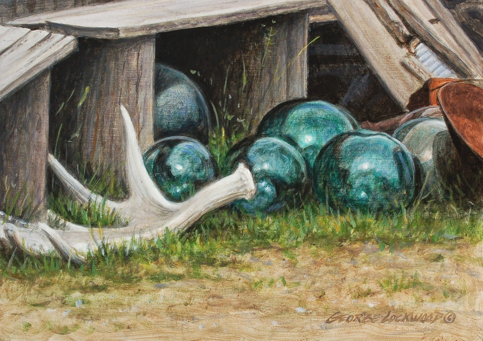 Lockwood's Daily Paintings Bounty 5x7 sold