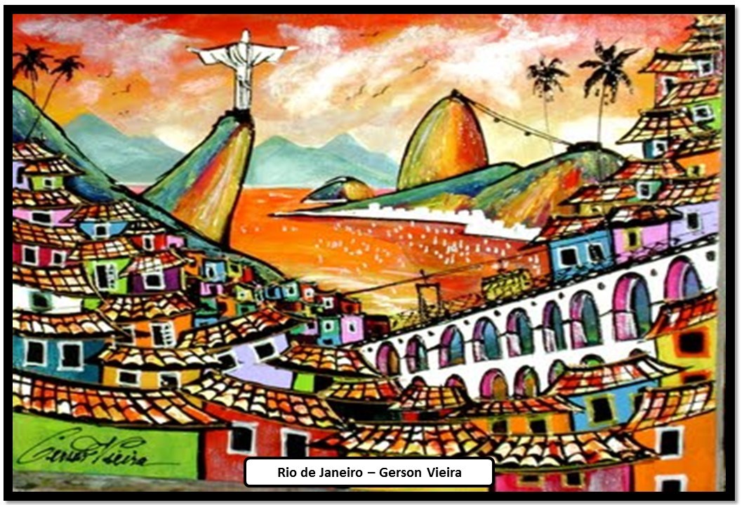 Fazendo Arte com Ivete Raffa Obras de Arte Rio de Janeiro, cidade brasileira que é uma