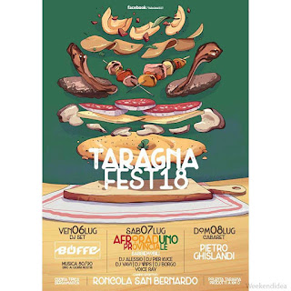 Taragnafest 6-7-8 luglio Roncola San Bernardo (BG) Taragnafest 6-7-8 luglio Roncola San Bernardo (BG)