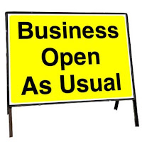 business open as usual