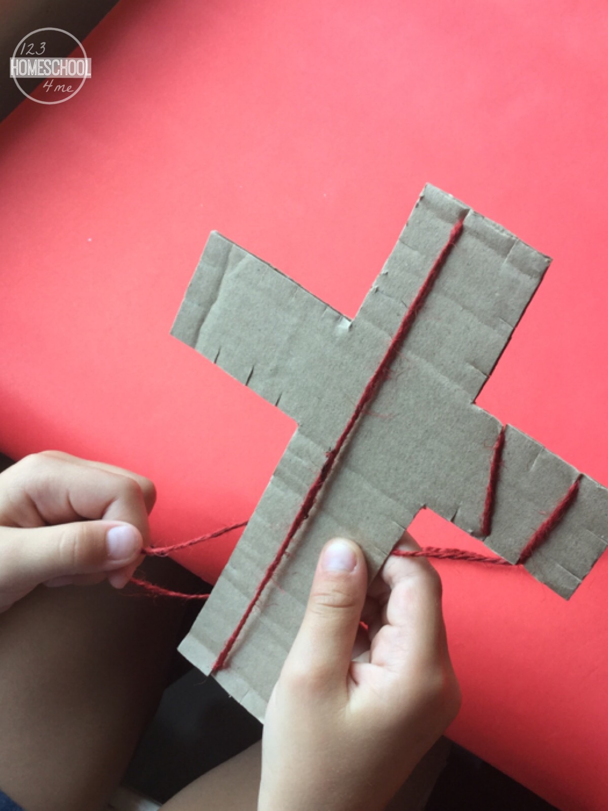Fine Motor Cross Craft
