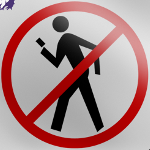 Beware of walking and texting