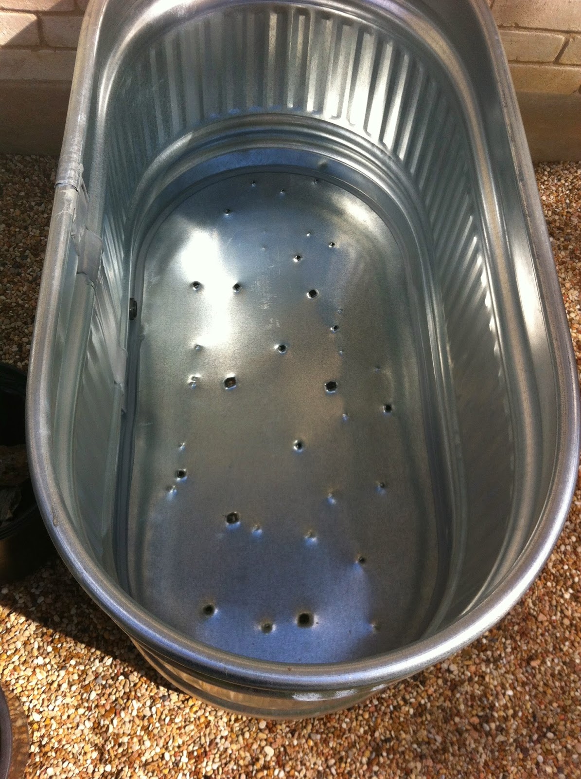 Delights, Dilemmas and Dirt Project Stock Tank Planter