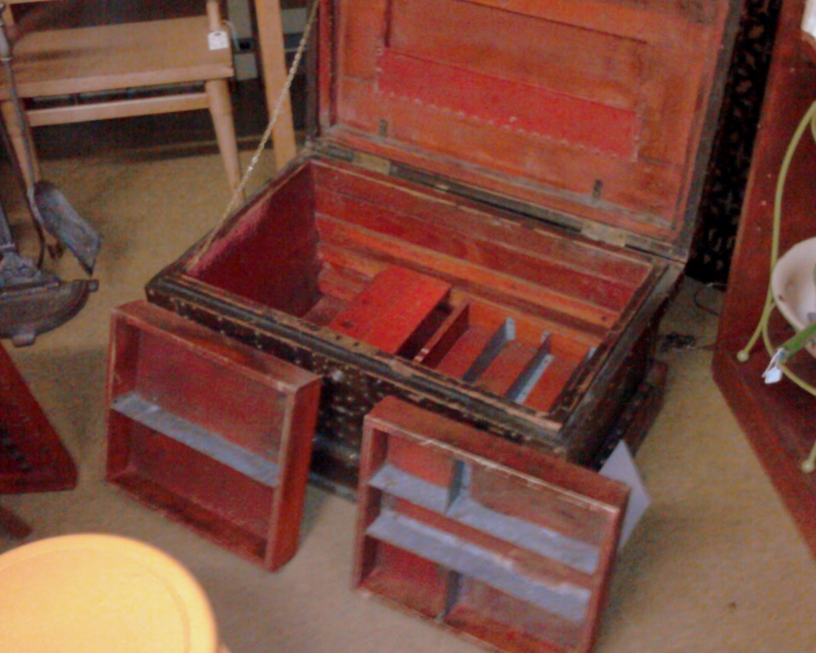 An Odd Antique Tool Chest