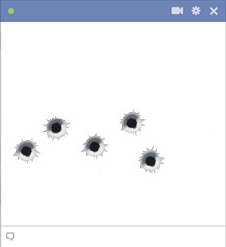 Bullet holes chat code