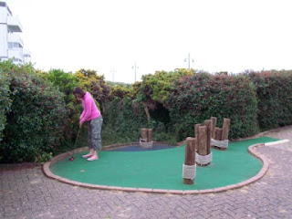 Fort Fun Adventure Golf Course in Eastbourne