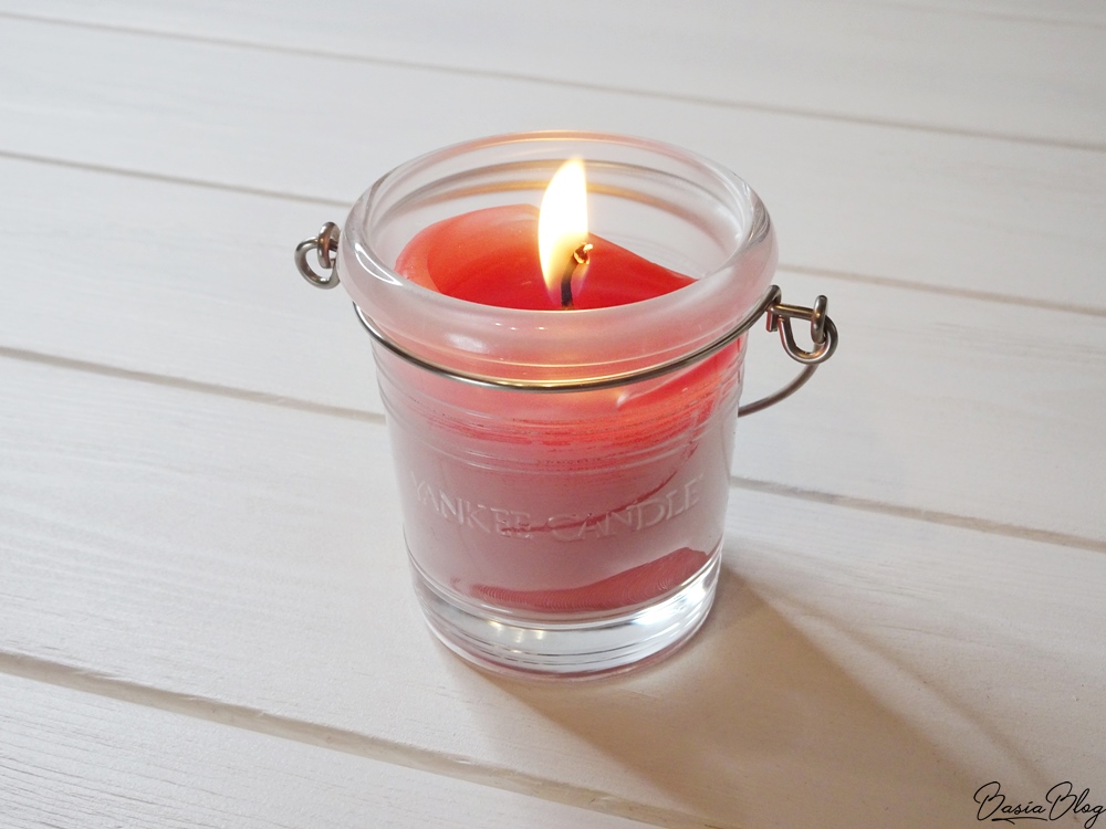 Yankee Candle świecznik wiaderko do samplerów votive FROSTED