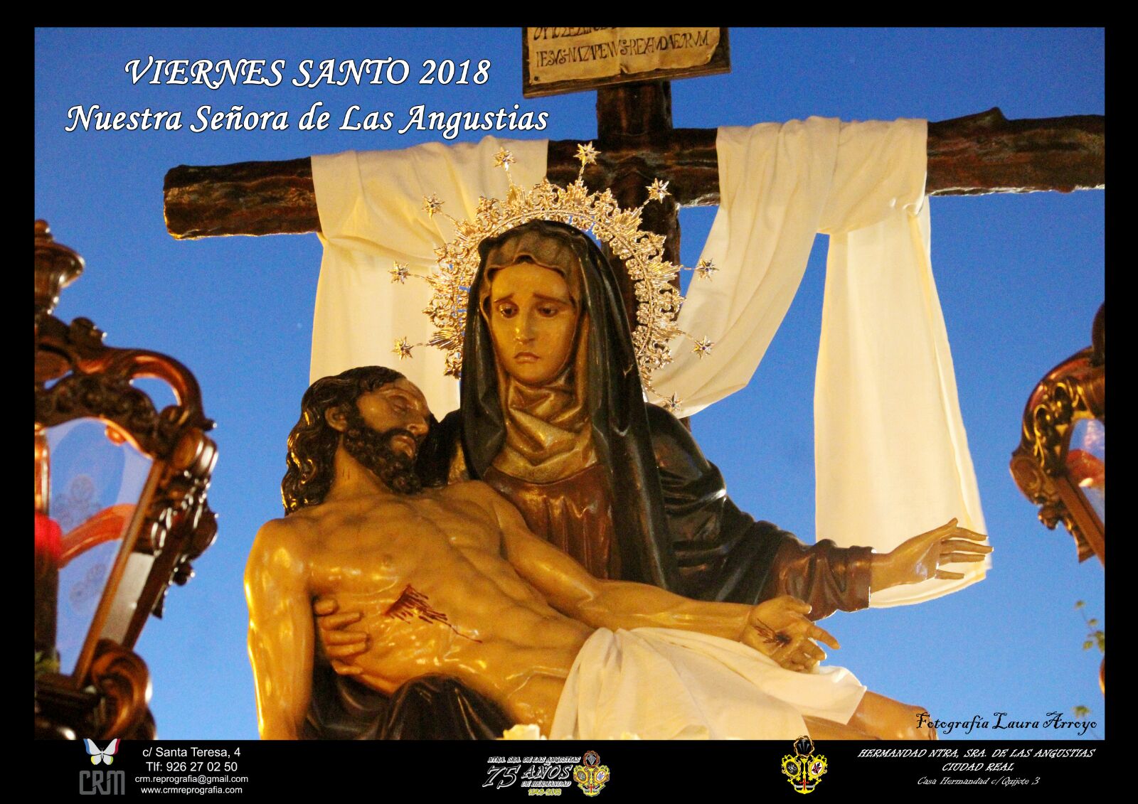 1º Premio y Cartel de la Hermandad de Nuestra Señora de las Angustias