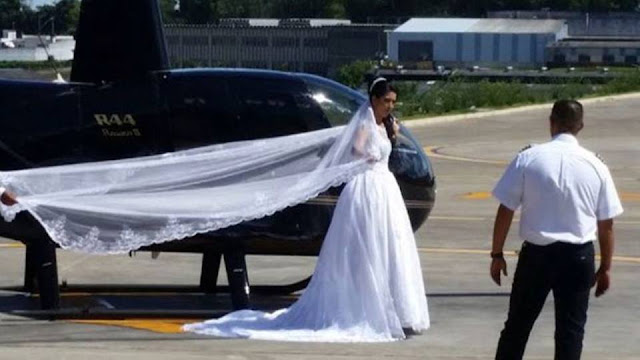 Final Moments Of The Bride Who Died In A Fatal Helicopter Crash Surfaces