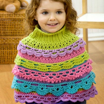 Ruffle Capelet for Girl