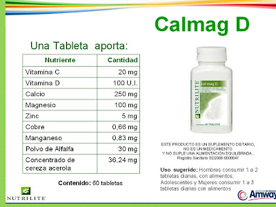 CALMAGD ~ CUIDA TU SALUD CON NUTRILITE
