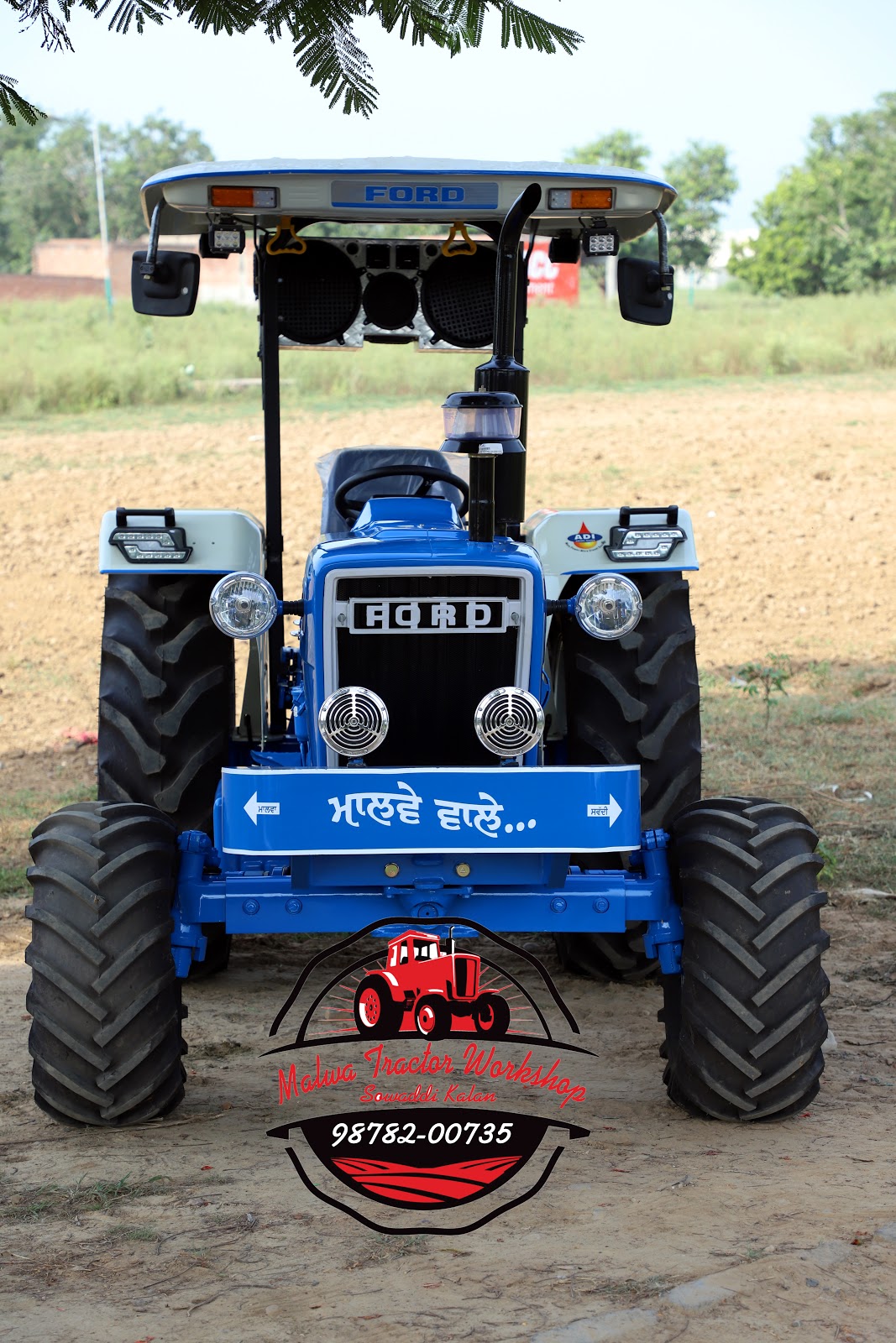 Malwa Tractor modify job ford 3600 modify job by malwa