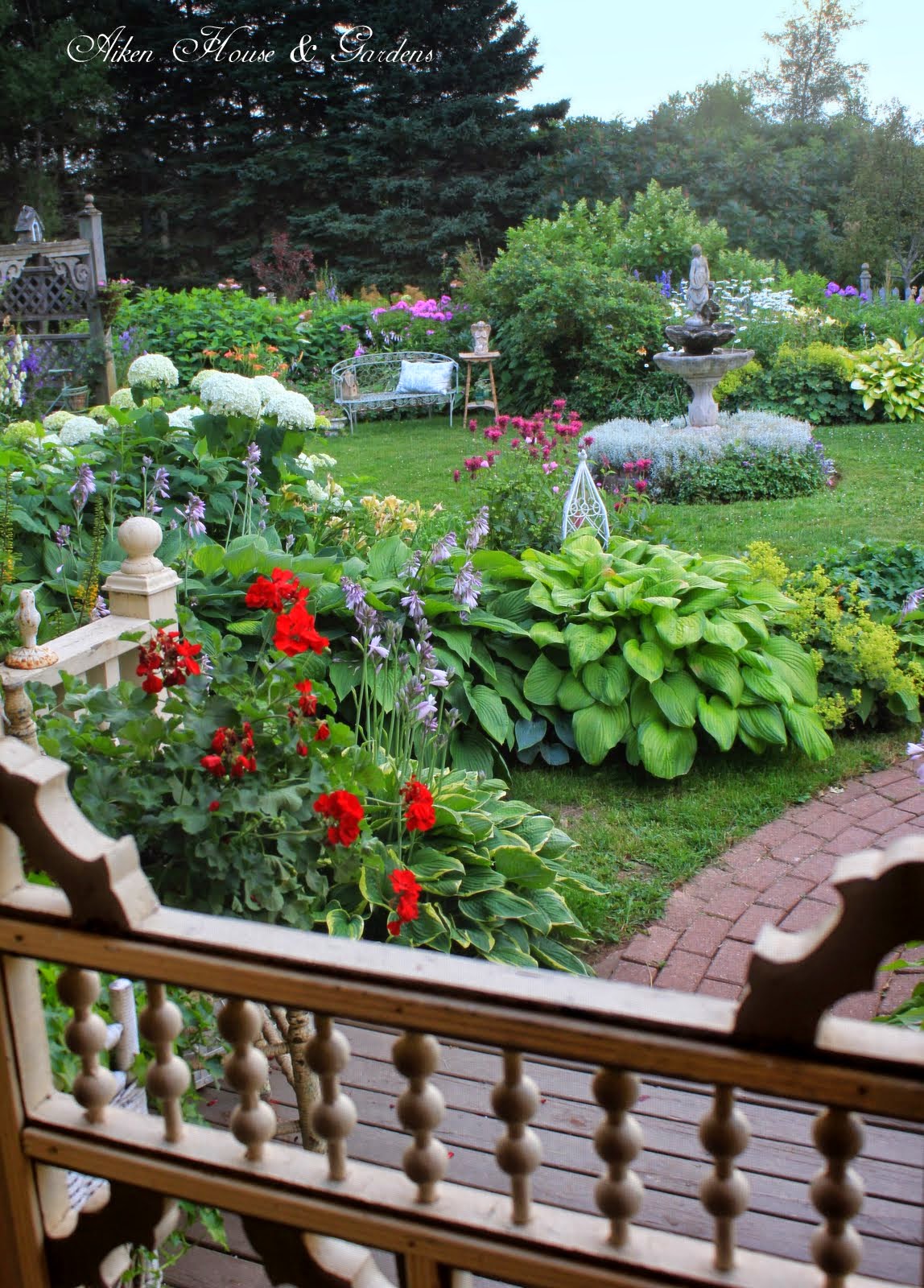 Aiken House & Gardens Garden Views