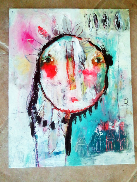 Whimsical Owls and Other Mixed Media Art From the Heart by Juliette ...