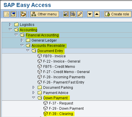 SAP - FICO MODULE LEARNING: Transfer of Customer Advance from Special ...