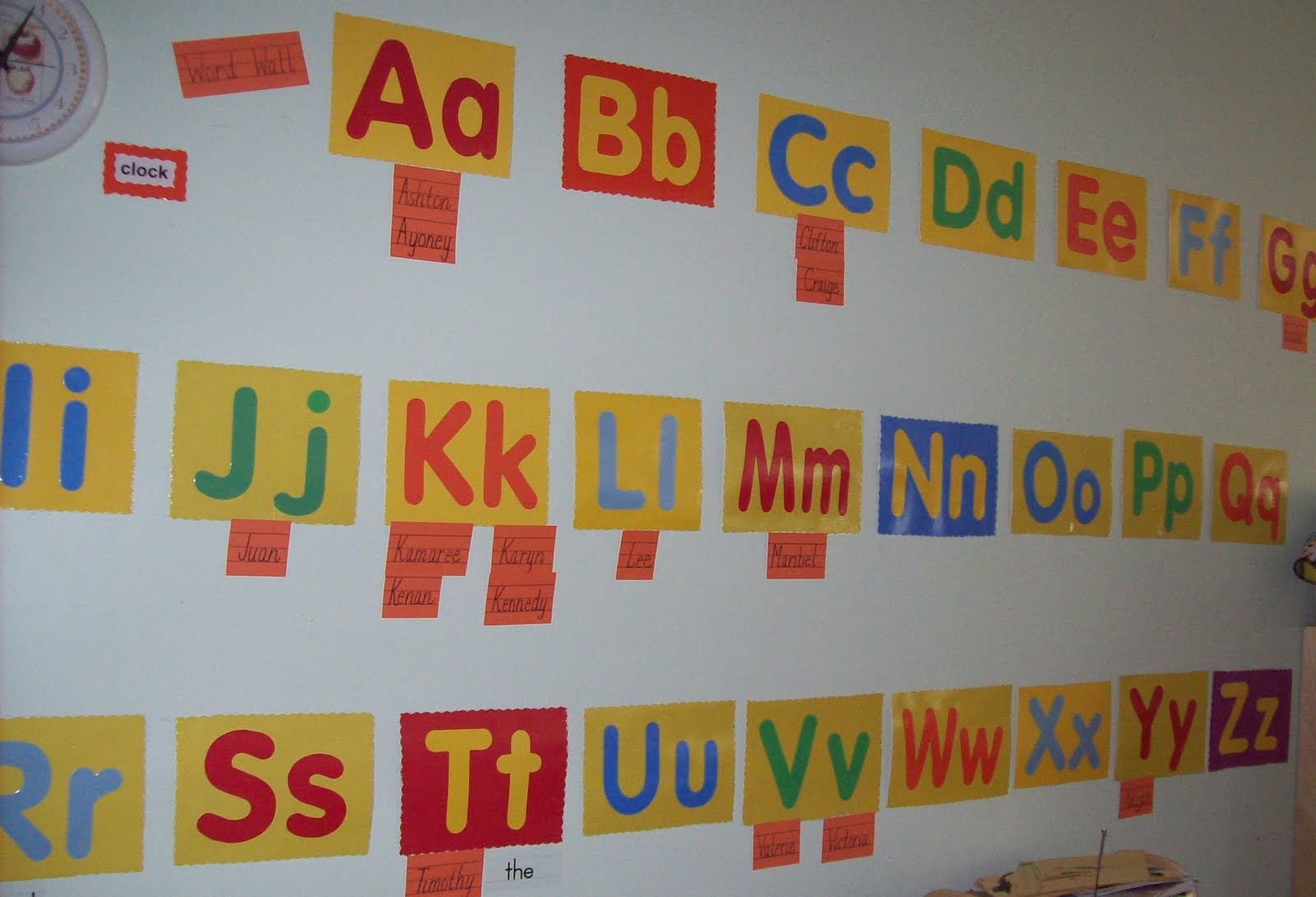 Crafts For Preschoolers: Word Wall and Number Caterpillar