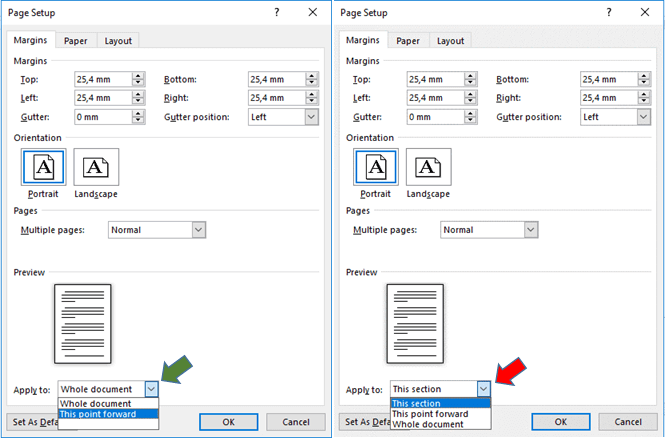 Fungsi Page Breaks dan Page Setup Microsoft Word