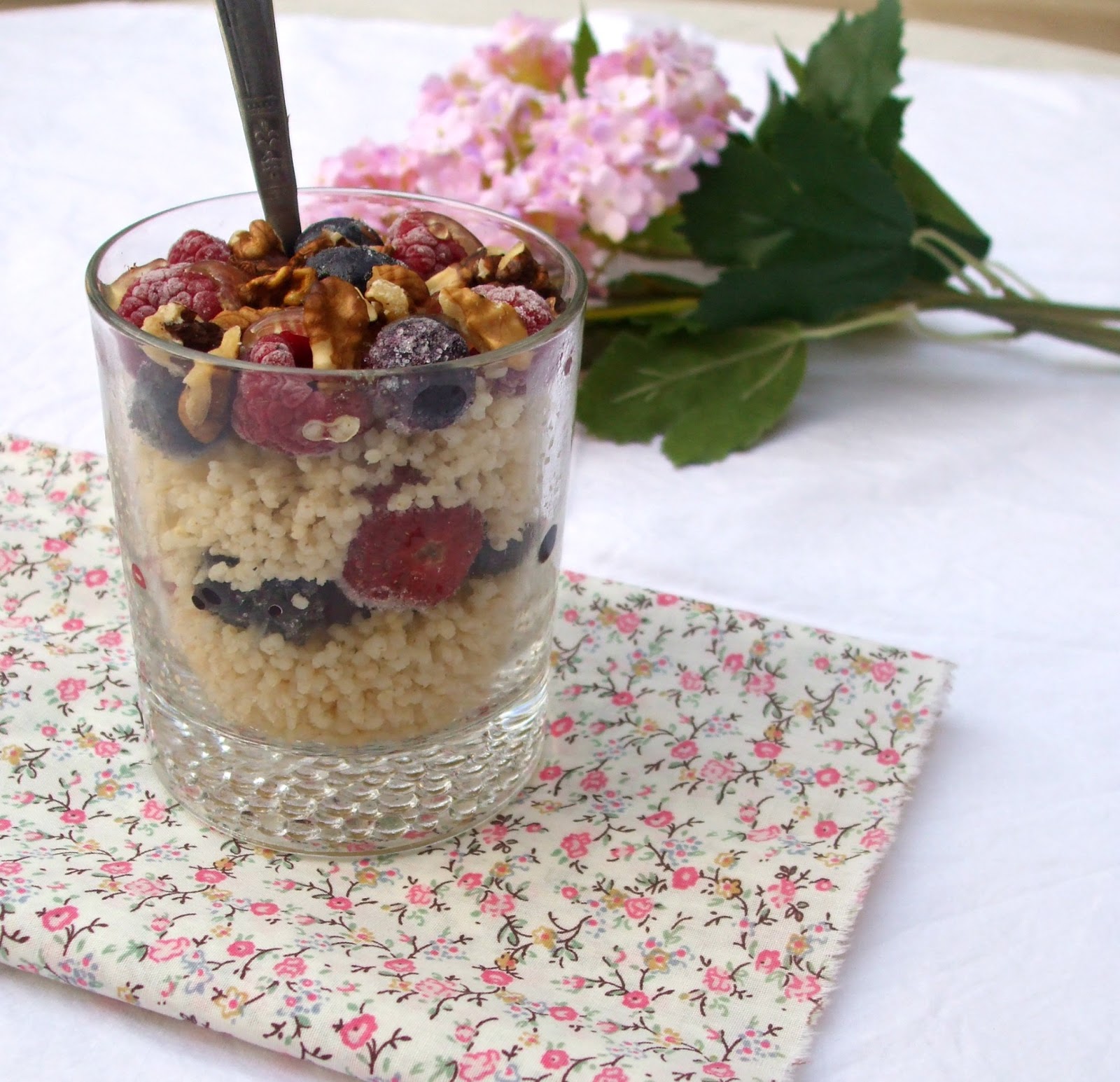 Nem acredito que é saudável! Millet e frutos vermelhos para o pequeno