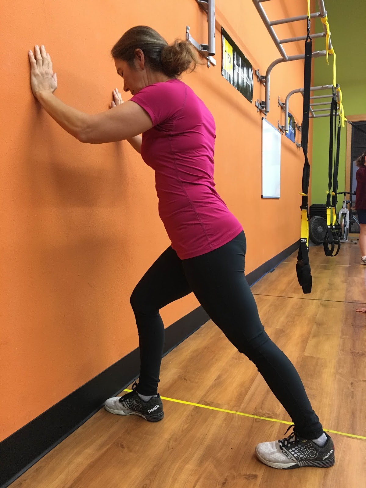 Wise Horsemanship at Freedom Farm Soleus and Gastroc Stretches Good