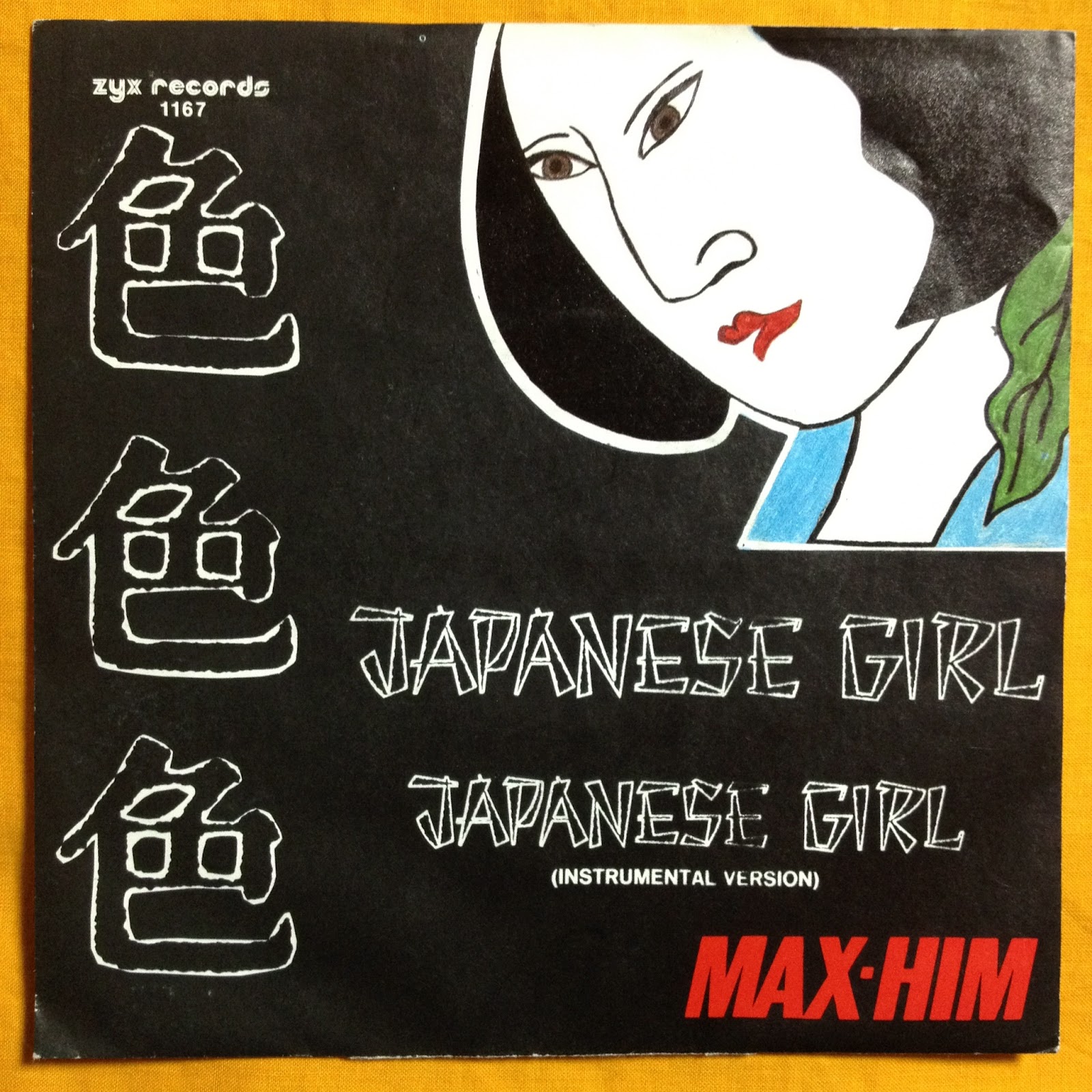 On Bang!: Max-Him - Japanese Girl (ZYX, 1167, 7")