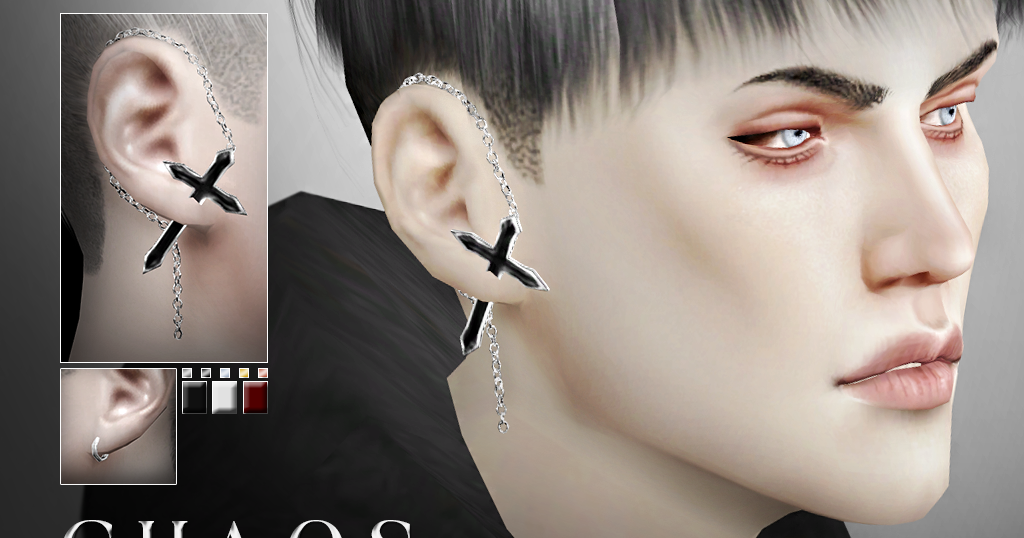 Sims 4 CC's The Best Ear cuff by Pralinesims