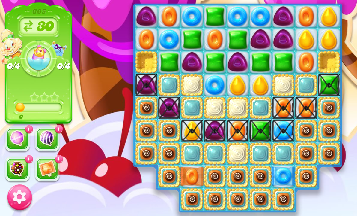 Candy Crush Jelly Saga level 665 Candy Crush Jelly Saga level 665
