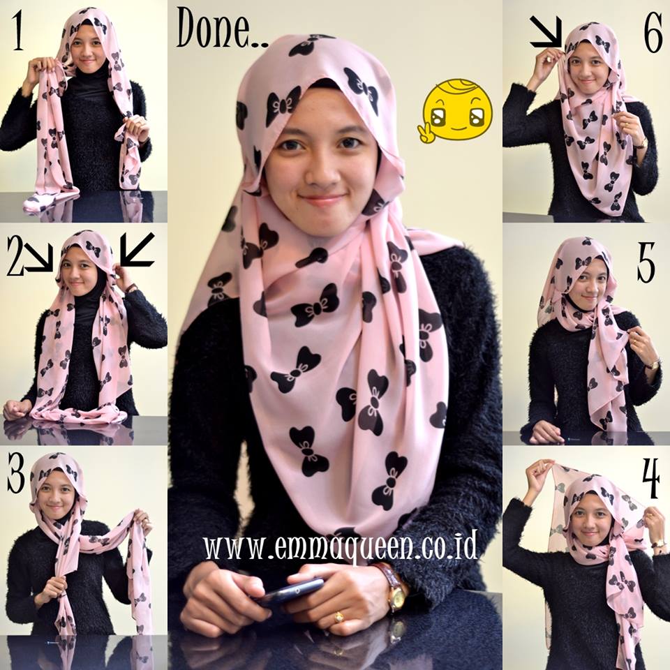 Foto Tutorial Hijab Yang Bikin Kamu Tampil Beda Hari Ini Foto Tutorial Hijab Yang Bikin Kamu Tampil Beda Hari Ini