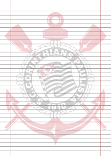 Papel Pautado do Corinthians para imprimir na folha A4 Papel Pautado do Corinthians para imprimir na folha A4