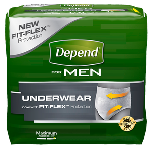 The CareGiver Partnership: Depend Underwear for Men Maximum Absorbency