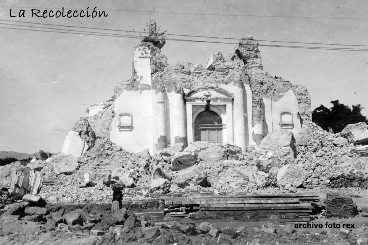 Centro Histórico en Guatemala Terremotos
