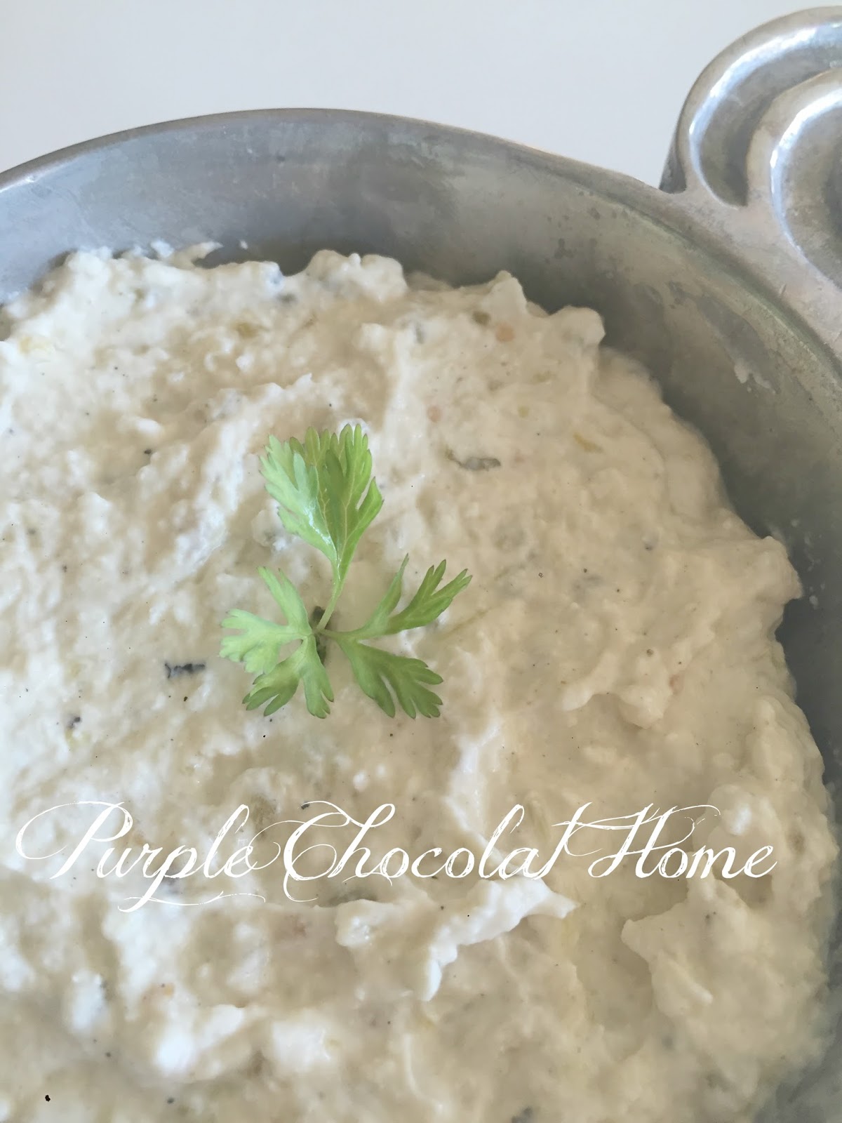 Chili Verde Dip Easy Three Ingredients! Purple Chocolat Home