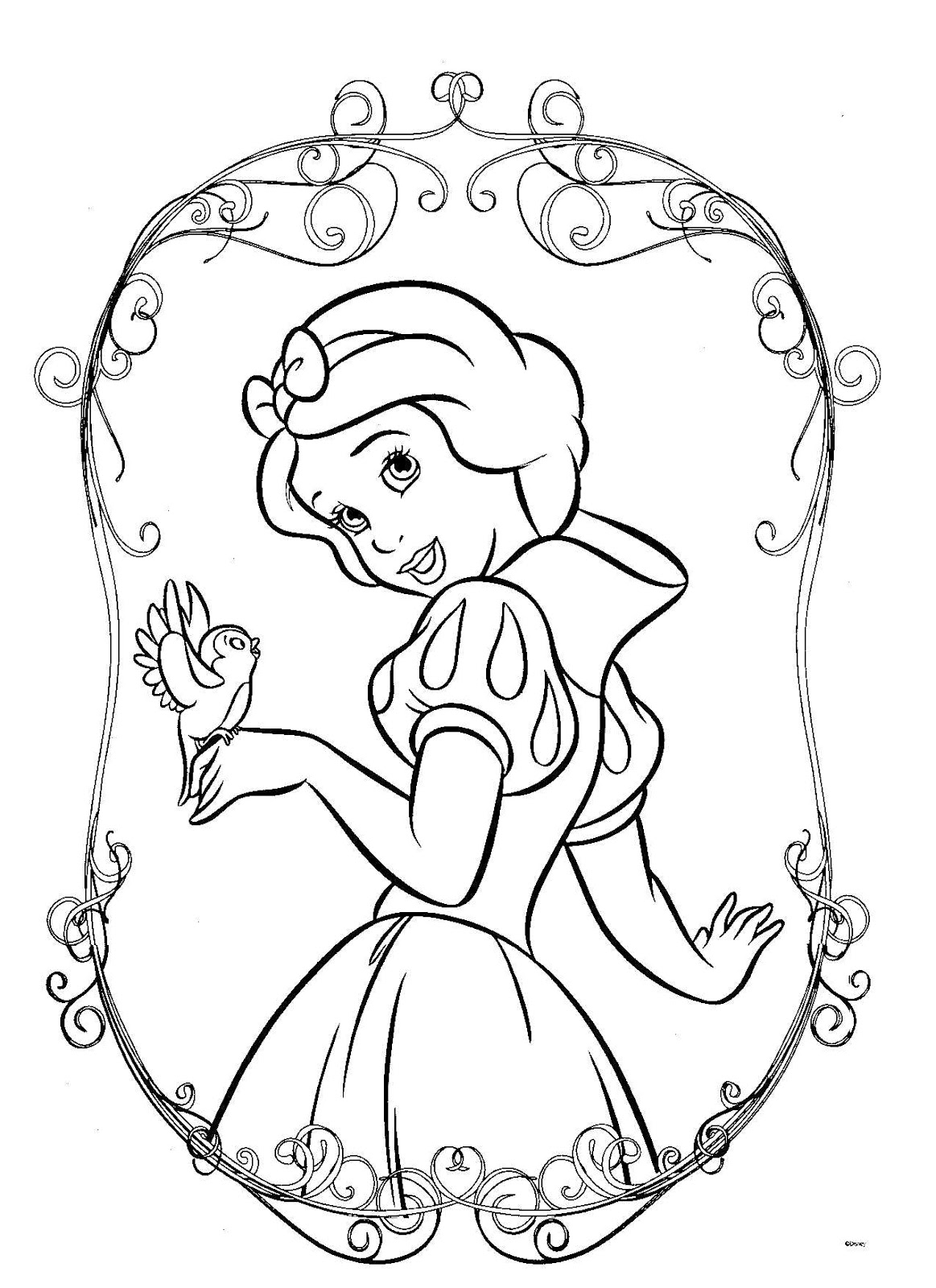 Princesas De Disney Para Colorear E Imprimir