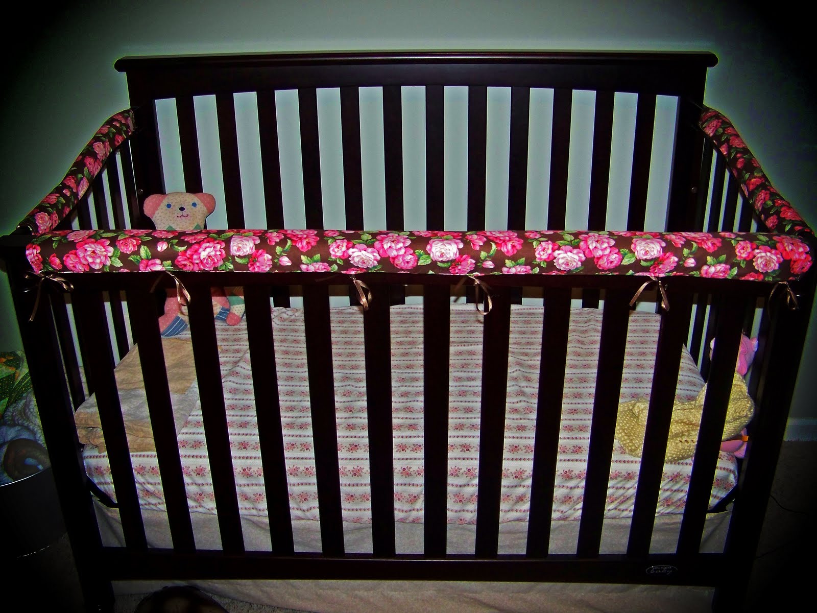 the story of us... DIY Crib Rail Protectors