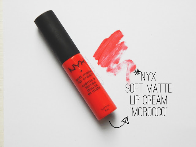 NYX Soft matte lip cream in Morocco