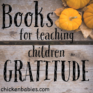 Great list of books to read with your kids! Perfect for teaching about living with gratitude. 