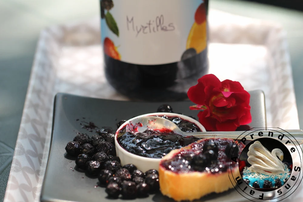 Confiture de myrtilles | A Prendre Sans Faim