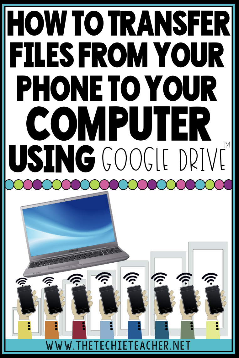 How to transfer files from your phone, iPad, iPod or tablet to the desktop of your computer using Google Drive™