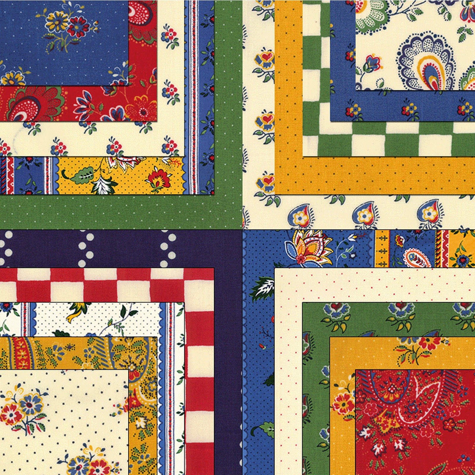 Crazy Quilt Girl Fabric Shop Moda A LA CARTE Fabric